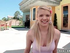 Pretty Teenie Stella Banxxx Shows Her Charms 1